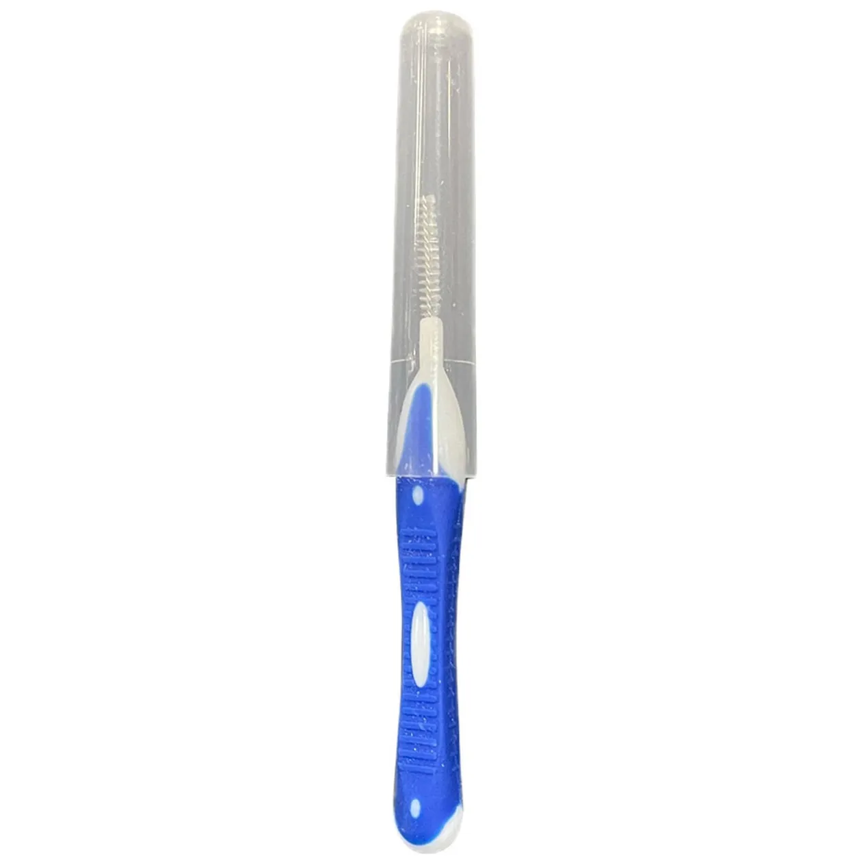 Brossette interdentaire bleue et blanche x5