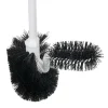 Brosse WC avec brossette intégrée et manche détachable