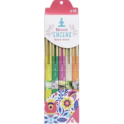 Bâtonnet d'encens parfums variés x40 < Gifi Clearance