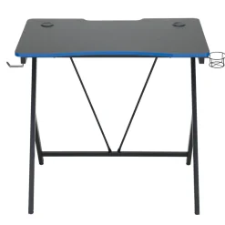 Bureau gaming pro max métal noir 80x50xH75cm < Gifi