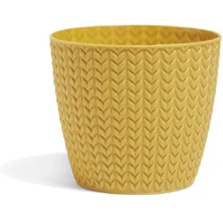 Cache pot chevron en plastique ø 13cm