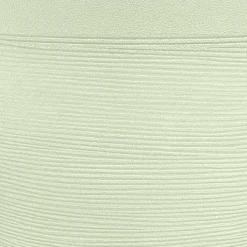 Cache pot grand modèle effet strié vert 12L Ø30xH27cm < Gifi