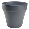 Cache pot rond 23L gris