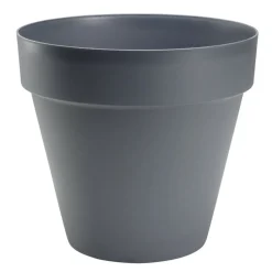 Cache pot rond 23L gris