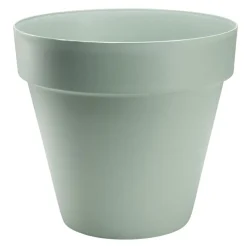 Cache pot rond plastique couleur vert laurier Ø46,5cm 46L < Gifi Online