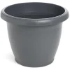 Cache pot rond Villa plastique gris 110L Ø68xH53cm < Gifi Sale