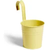 Cache pot à suspendre métal jaune Ø10cm < Gifi Best