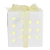 Cadeau lumineux déco Noël 1LED céramique blanc H10cm < Gifi Discount
