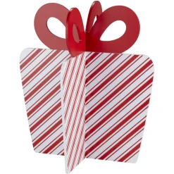 Cadeau à poser Noël en bois Candyland H51 cm