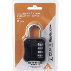 Cadenas à code 50mm
