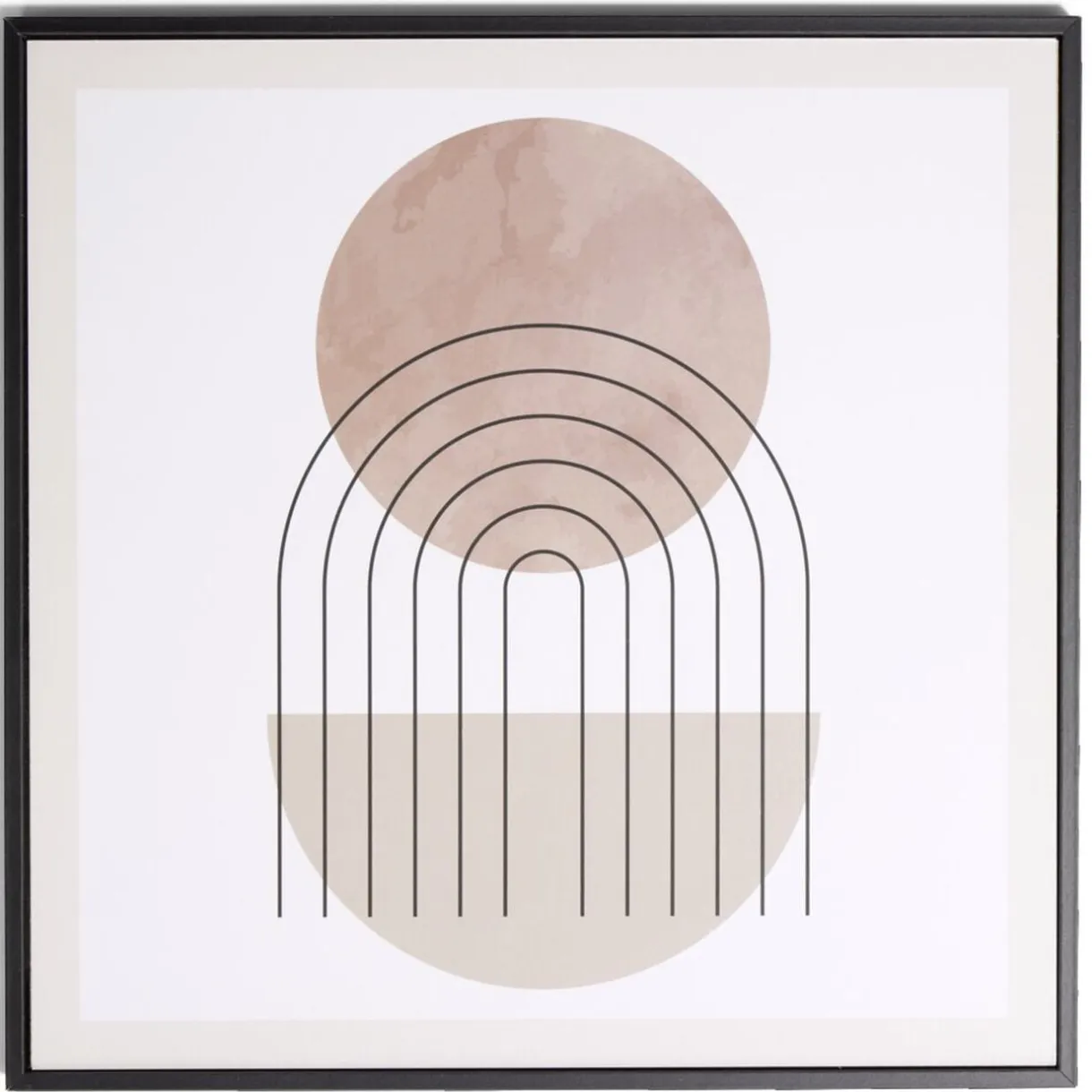 Cadre déco en bois motif abstrait 30x30cm < Gifi Clearance