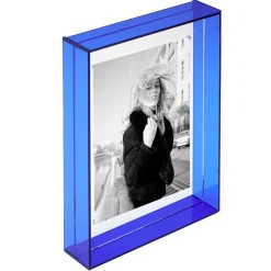 Cadre néon acrylique 21xH4x16cm bleu < Gifi