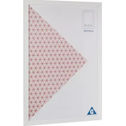 Cadre photo blanc 55x75cm pour photo 50x70cm