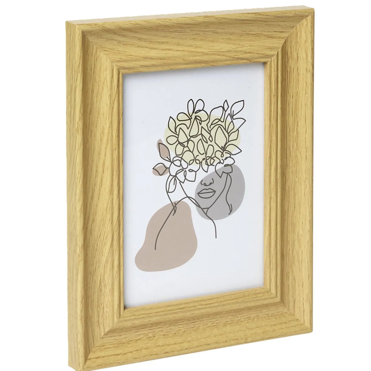 Cadre photo bois beige 18,5x24,5cm < Gifi