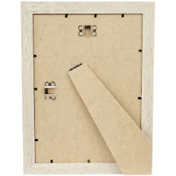 Cadre photo bois blanchi 26x34cm pour photo 21x29,7cm < Gifi