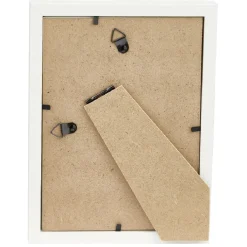 Cadre photo bois blanc 12x17cm pour photo 10x15cm < Gifi New
