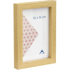 Cadre photo bois clair 12x17cm pour photo 10x15cm