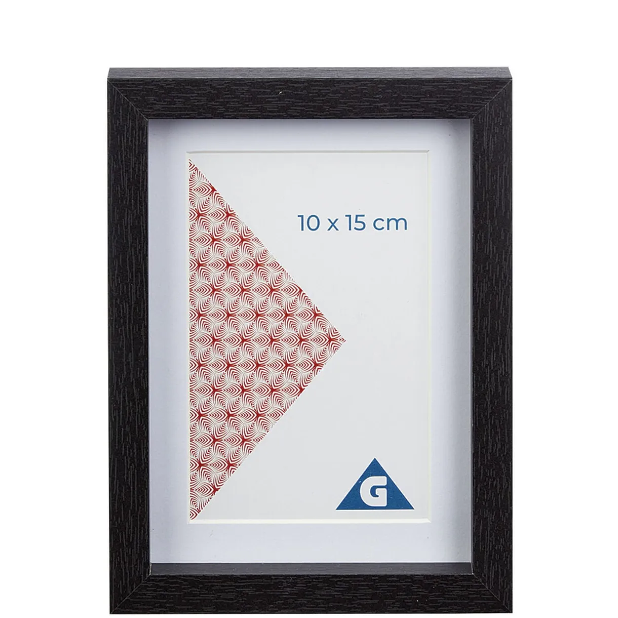 Cadre photo bois noir 15x20cm pour photo 10x15cm < Gifi Outlet