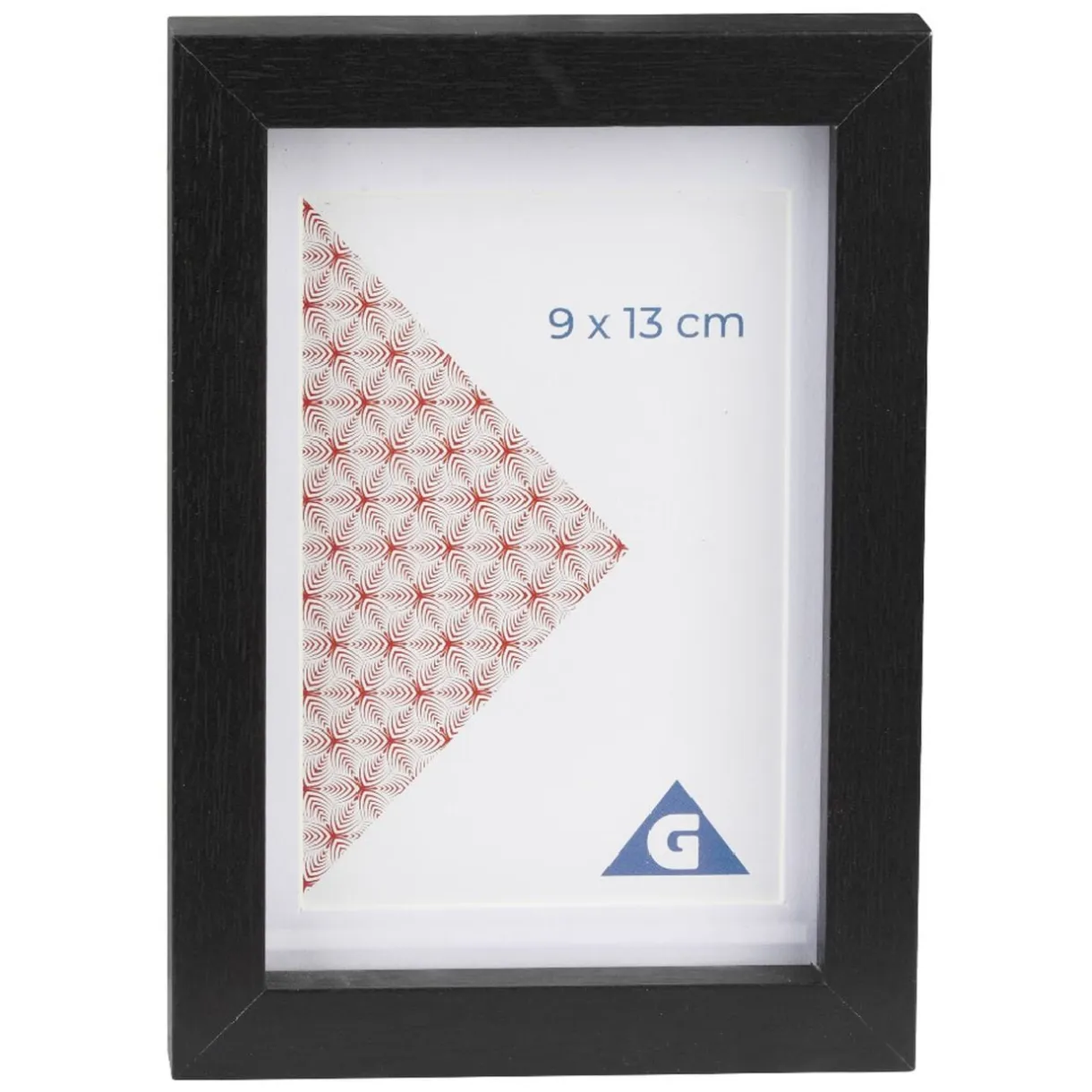 Cadre photo bois noir 12x17cm pour photo 9x13cm < Gifi Discount