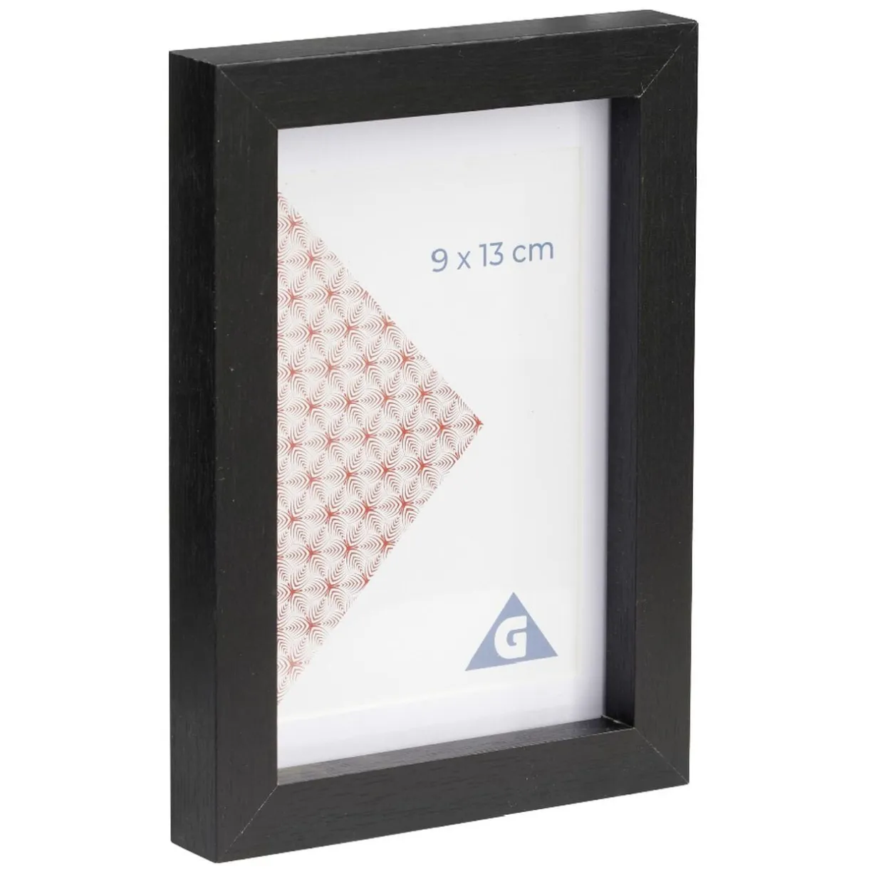 Cadre photo bois noir 12x17cm pour photo 9x13cm < Gifi Discount