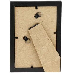 Cadre photo bois noir 12x17cm pour photo 9x13cm < Gifi Discount