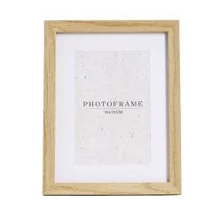 Cadre photo bois 17,5x22cm pour photo 10x15cm