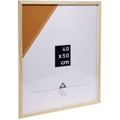 Cadre photo bois 41x51cm pour photo 40x50cm < Gifi Online