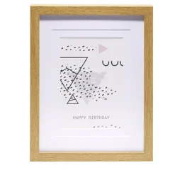 Cadre photo bord bois 20x26cm (2 modèles) < Gifi