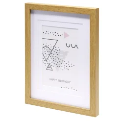 Cadre photo bord bois 20x26cm (2 modèles) < Gifi
