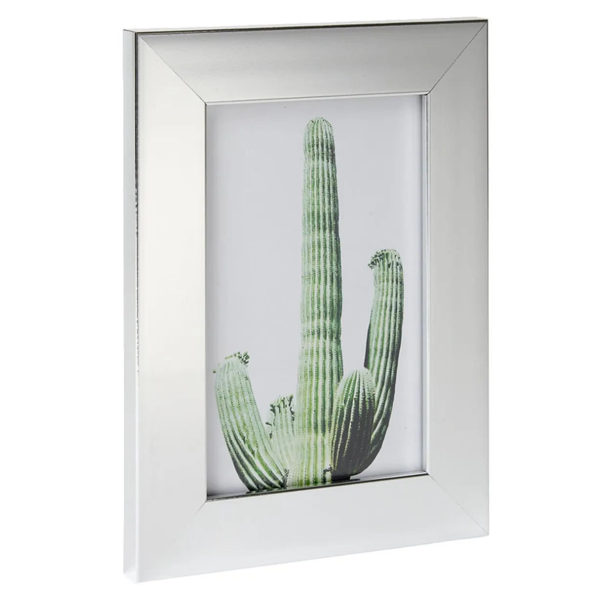 Cadre photo bord doré ou argenté 14xH19cm (2 modèles) < Gifi Hot