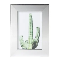 Cadre photo bord doré ou argenté 14xH19cm (2 modèles) < Gifi Hot