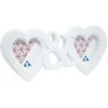 Cadre photo coeur blanc pour 2 photos < Gifi Online