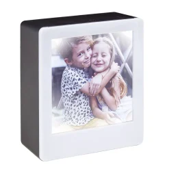 Cadre photo lumineux avec feutre 9x10cm pour photo 7.5x7.5cm < Gifi Online