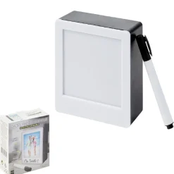 Cadre photo lumineux avec feutre 9x10cm pour photo 7.5x7.5cm < Gifi Online