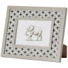 Cadre photo motif géométrique éléphant pour photo 10x15cm (2 modèles)
