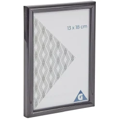 Cadre photo plastique noir 14x19cm pour photo 13x18cm < Gifi Best