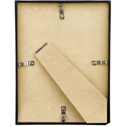 Cadre photo plastique noir 19x25cm pour photo 18x24cm < Gifi New