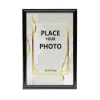 Cadre photo plastique pour photo 10x15cm (2 modèles)