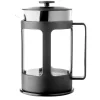 Cafetière à piston en verre noir 800ml