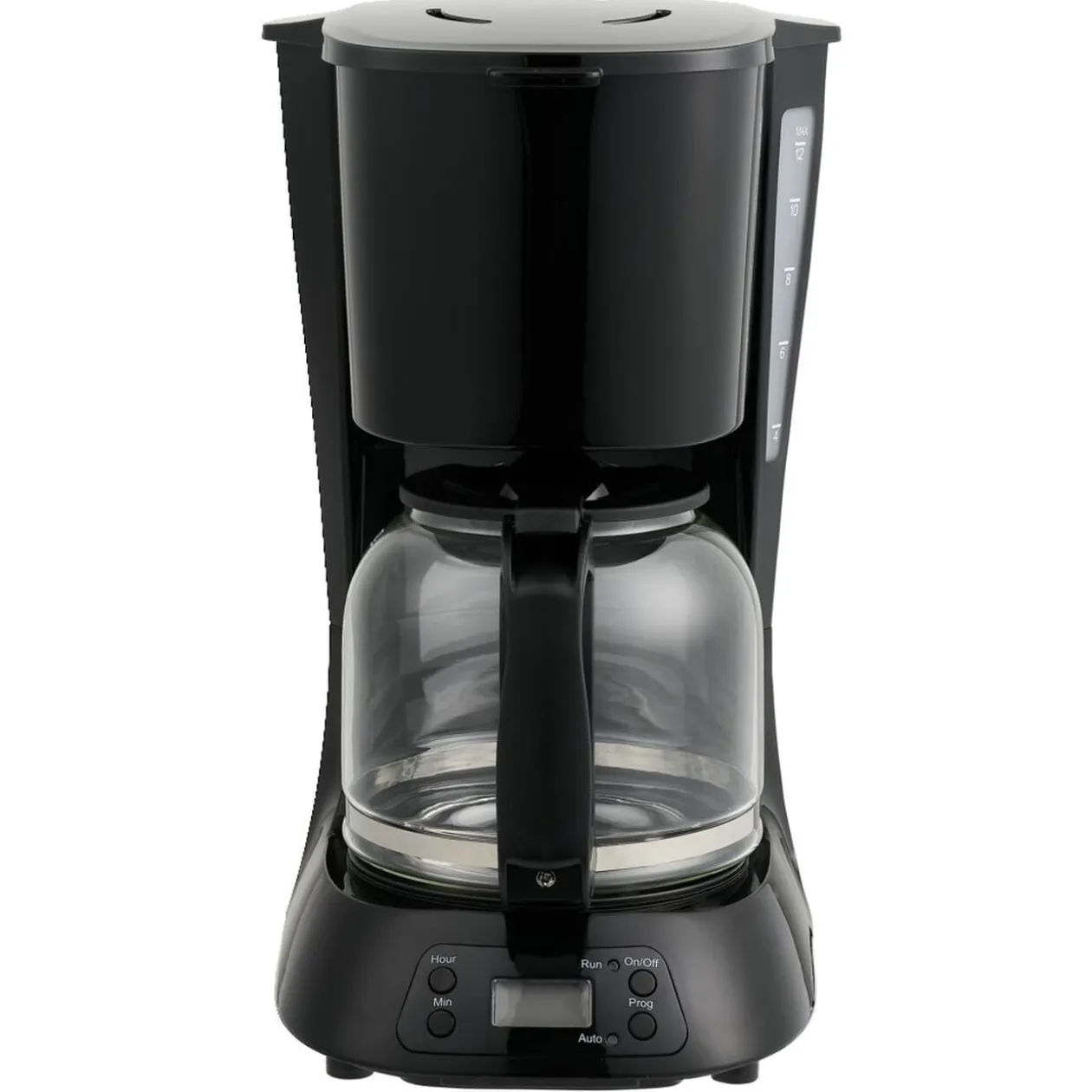 Cafetière programmable Homday noire 1,5L