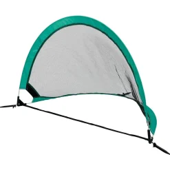 Cage de football pliable avec sac de transport 120xH60cm vert