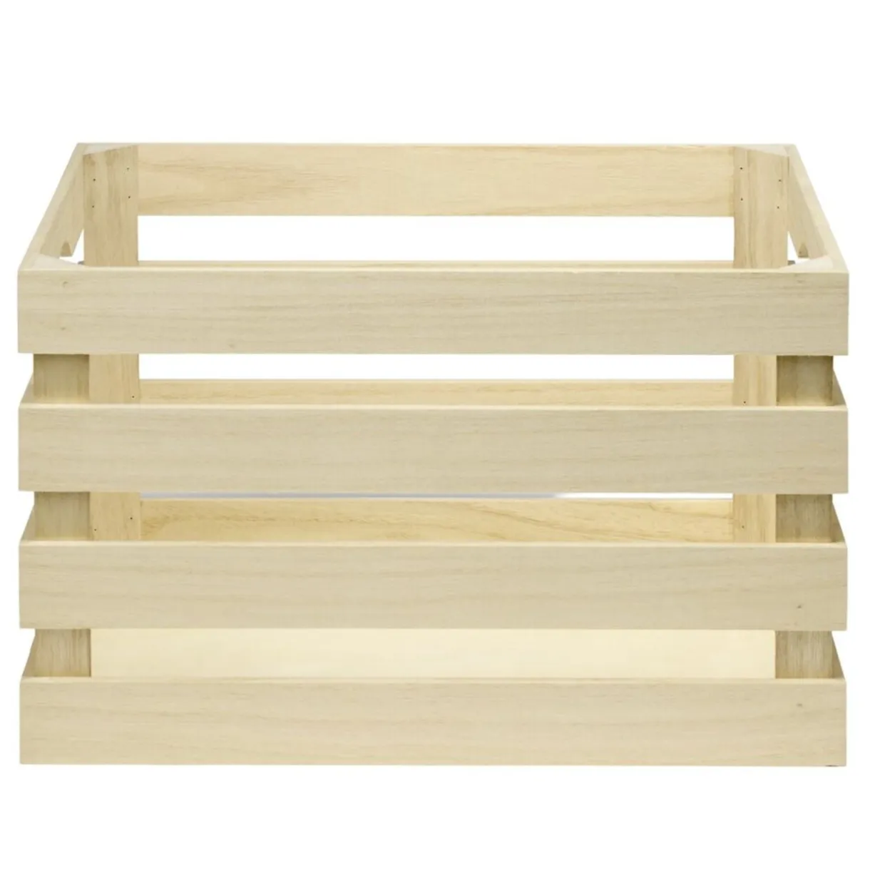 Cagette en bois 38x28xH23cm < Gifi Clearance