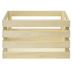 Cagette en bois 43x33xH25cm < Gifi Hot