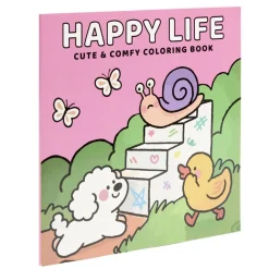 Cahier de coloriage 24 pages papier enfant multicolore 20,5x20,5cm