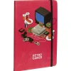 Cahier élastique latéral motif retro gamer A5 rouge 160 pages < Gifi Best