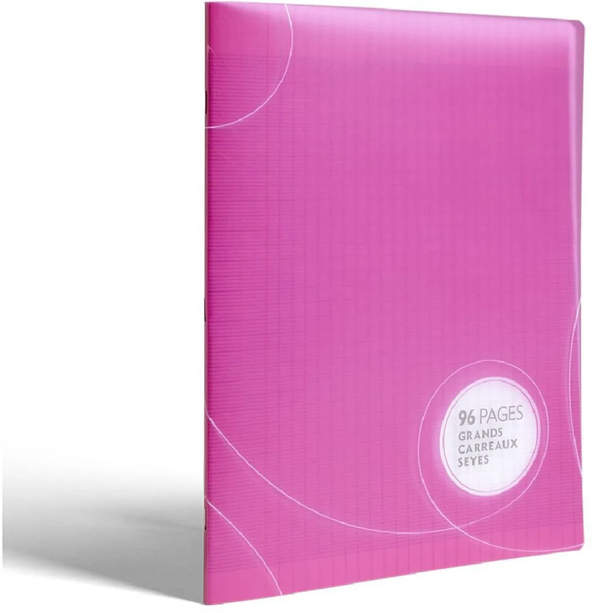 Cahier 96 pages seyès grands carreaux 24x32cm - 6 coloris < Gifi New