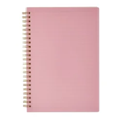 Cahier spirale couverture plastifié orange format A4 < Gifi Best