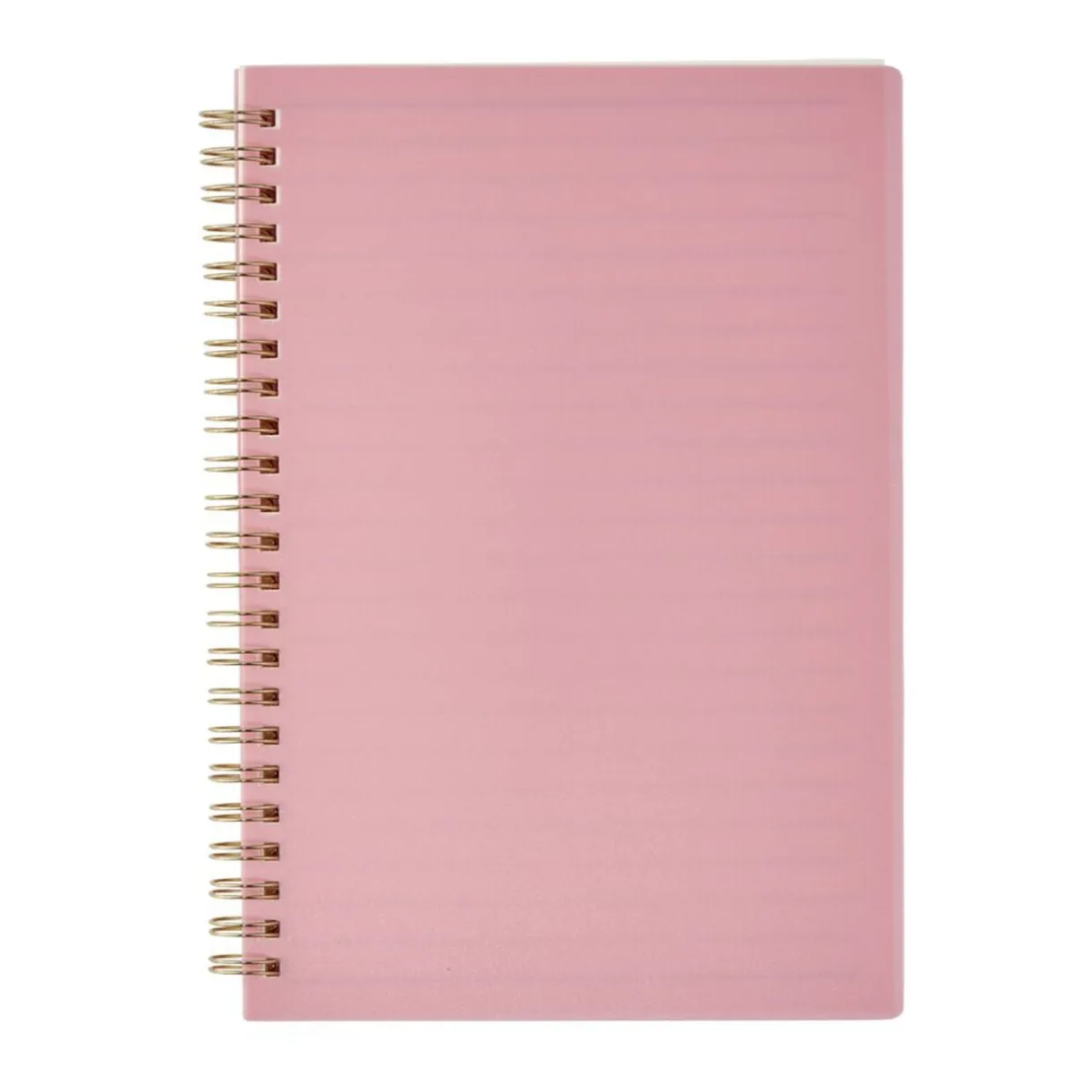 Cahier spirale couverture plastifié orange format A4 < Gifi Best