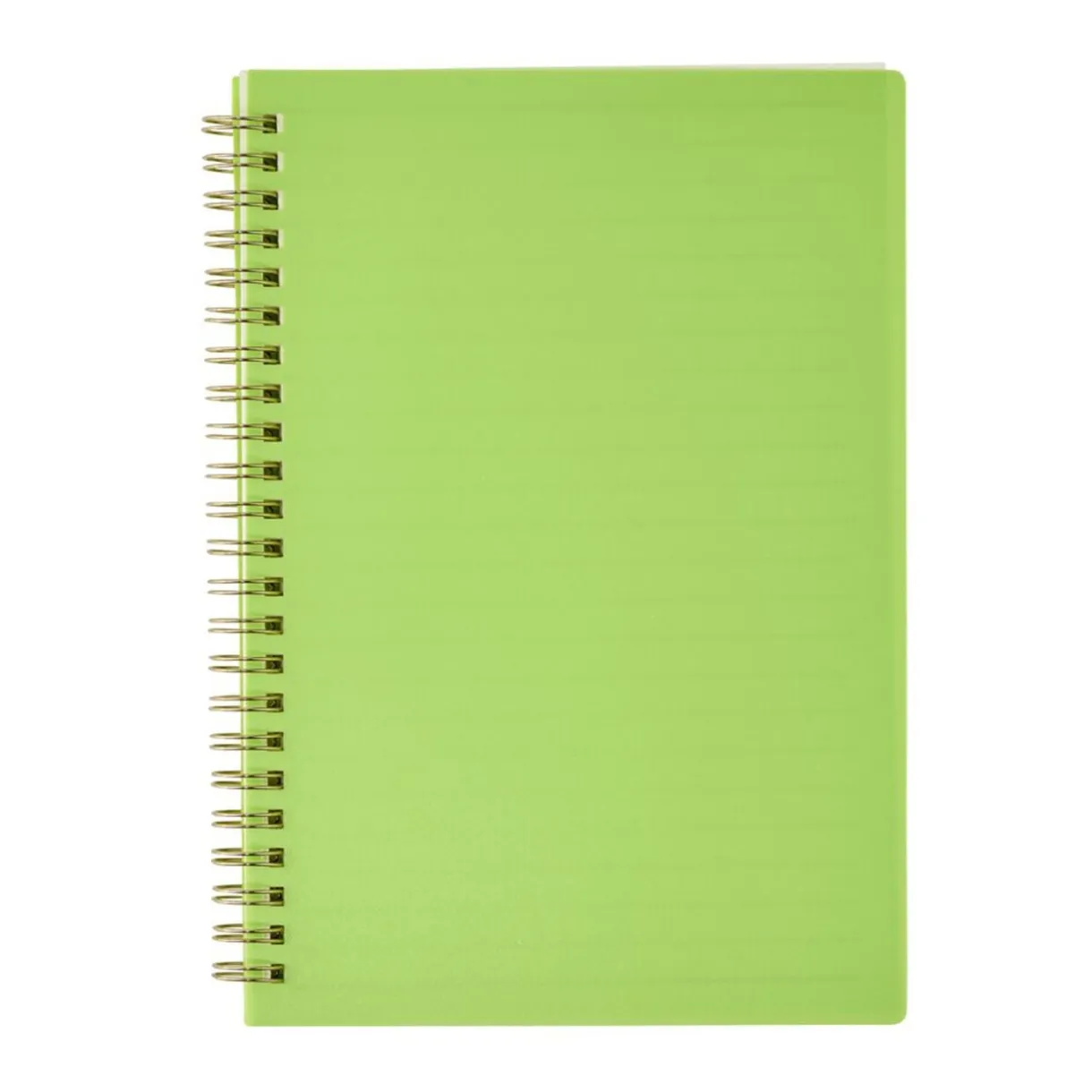 Cahier spirale couverture plastifié orange format A4 < Gifi Best