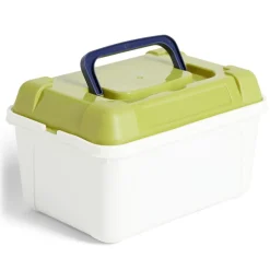Caisse de rangement avec 20 voitures et 1 tapis de jeu